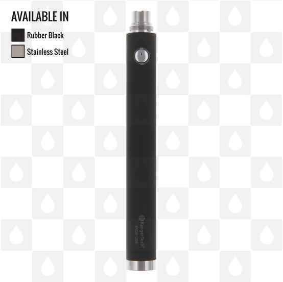 Kanger Evod USB Passthrough E-Cigarette Battery (Includes USB Lead - Fixed Voltage), Battery Capacity: 1000mAh, Selected Colour: Rubber Black