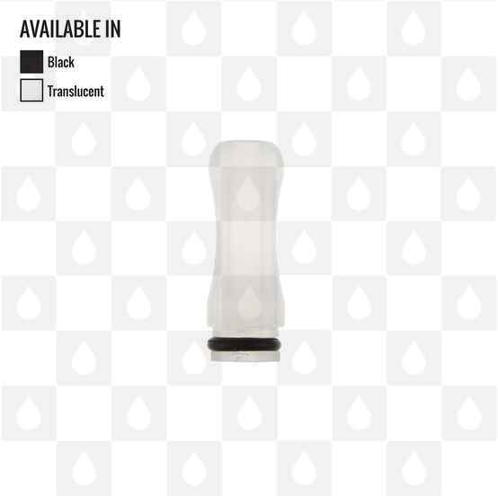 510 Plastic Drip Tip (Choice Of Colours), Selected Colour: Clear (translucent)