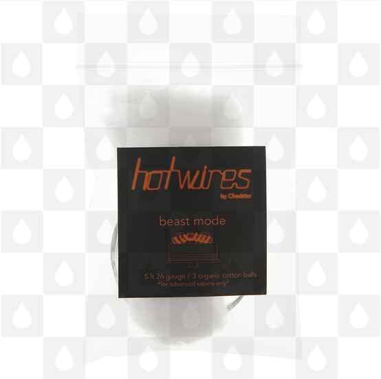Hotwires by Chadster (5ft + Organic Cotton), Wire Gauge: 0.40 mm (26 AWG)