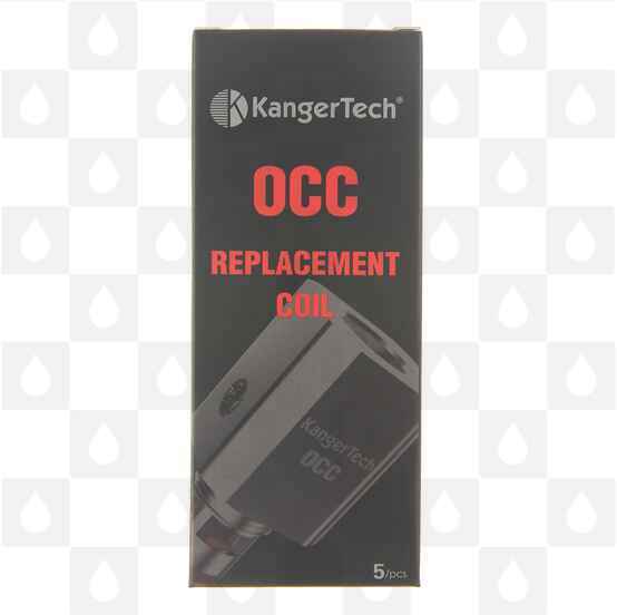 Kanger Vertical OCC (Organic Cotton Coil) Replacement Coils (Pack Of Five), Ohm: 0.5 (15-60w - Direct Inhale)
