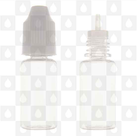 2 x Clear / Opaque Plastic E-Juice Bottles (10ml, 20ml, 30ml), Size: 10ml, Type: Clear - Dripper