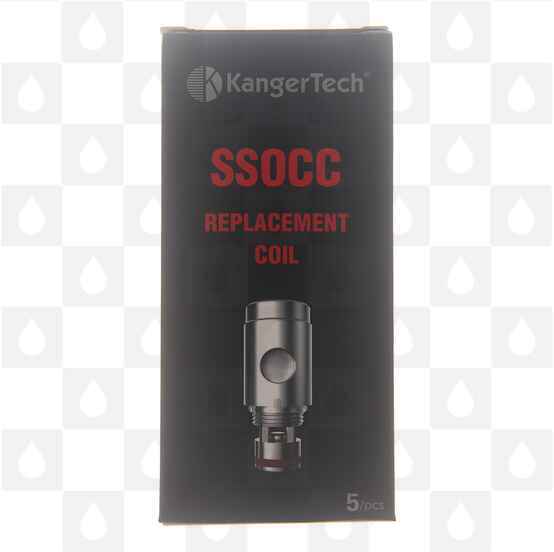 Kanger SSOCC (Organic Cotton Coil) Replacement Coils (Pack Of Five), Ohm: 0.5 Ohm (15-60w - Direct Inhale)