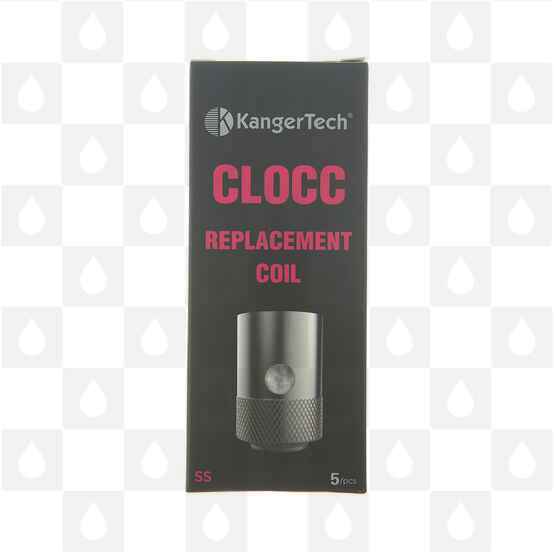 Kanger CLOCC (Organic Cotton Coil) Replacement Coils (Pack Of Five), Ohm: 0.5 Ohm (15-40w - Direct Inhale)