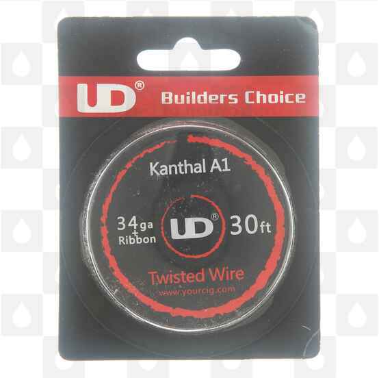 Twisted With Ribbon A1 - 5/10 Meter Spools (Gauge Options) by UD, Wire Gauge: 34awg awg Twisted with Ribbon 10m