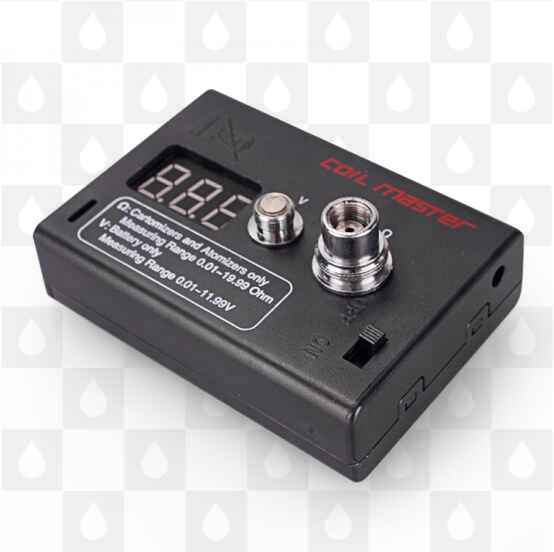 Coil Master Resistance & Voltage Meter (Ohms / Volts) - Ex-Display - Open Box - As New