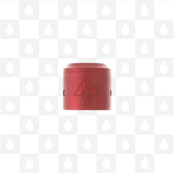 Authentic Coloured Goon Top Caps by 528 Custom Vapes, Selected Colour: Red 