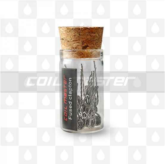 Coil Master Ready Made Coils in Glass Jars, Pack Size: 10 Coils In Glass Jar, Species: Fused Clapton