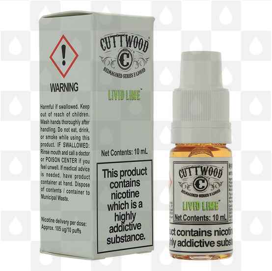 Cuttwood Livid Lime E Liquid | 10ml Bottles, Strength & Size: 03mg • 10ml • Out Of Date