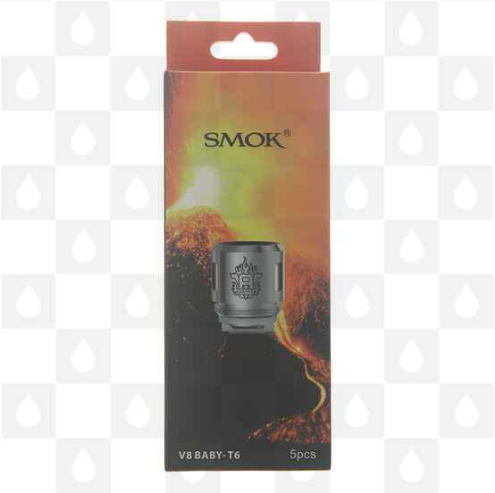 TFV8 Baby Replacement Coils by Smok, Type: V8-T6 (0.20 Ohm - 40-130w - Best 70-90w)