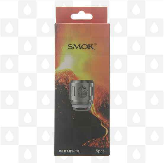 TFV8 Baby Replacement Coils by Smok, Type: V8-T8 (0.15 Ohm - 50-110w - Best 60-80w)