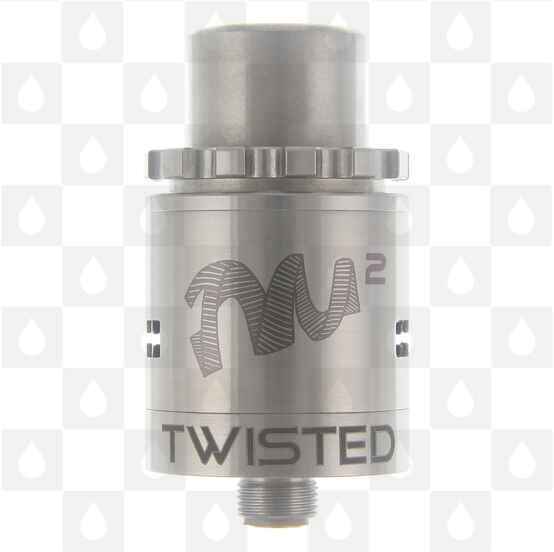 Authentic Twisted Messes RDA², Selected Colour: Stainless Steel