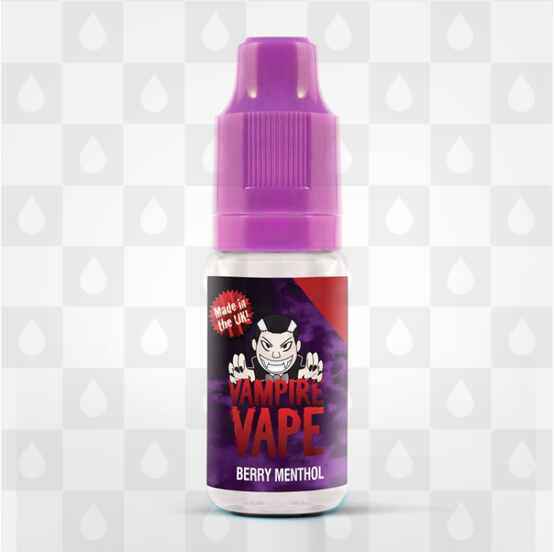 Berry Menthol by Vampire Vape E Liquid | 10ml Bottles, Nicotine Strength: 0mg, Size: 10ml (1x10ml)