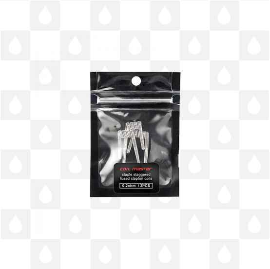 Coil Master Ready Made Staggered Fused Clapton Coils (3 Pack)