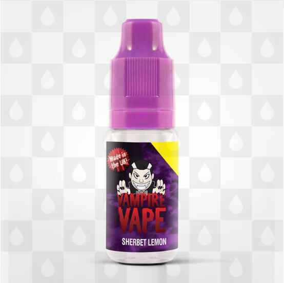 Sherbet Lemon by Vampire Vape E Liquid | 10ml Bottles, Nicotine Strength: 12mg, Size: 10ml (1x10ml)