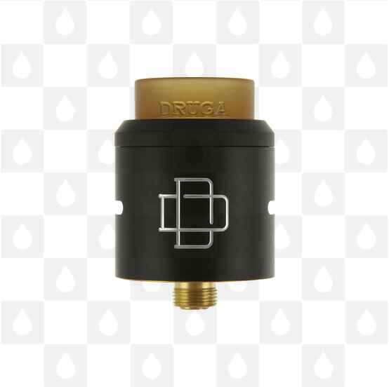 Authentic Druga RDA By Augvape, Selected Colour: Black 