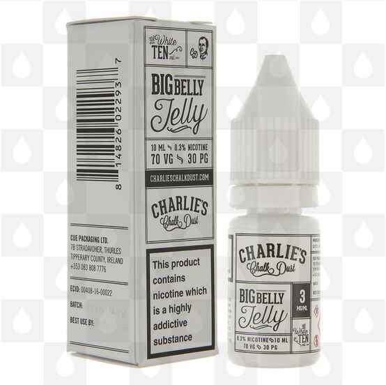 Big Belly Jelly by Charlies Chalk Dust E Liquid | 10ml Bottles, Nicotine Strength: 3mg, Size: 10ml (1x10ml)