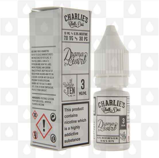 Drama Swirl by Charlies Chalk Dust E Liquid | 10ml Bottles, Nicotine Strength: 0mg, Size: 10ml (1x10ml)