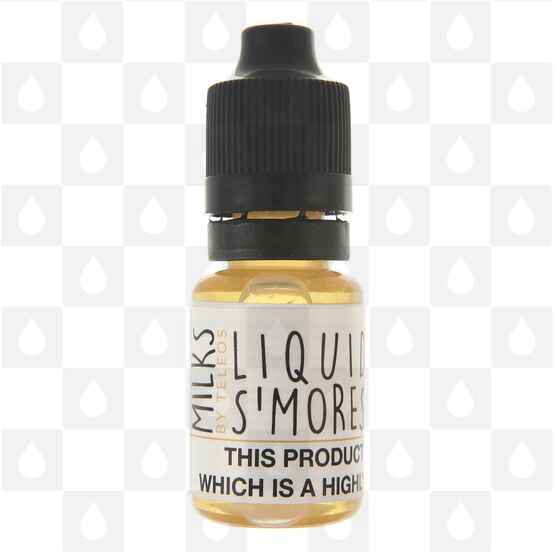Liquid Smores by Teleos E Liquid | The Milks Series | 10ml Bottles, Nicotine Strength: 0mg, Size: 10ml (1x10ml)