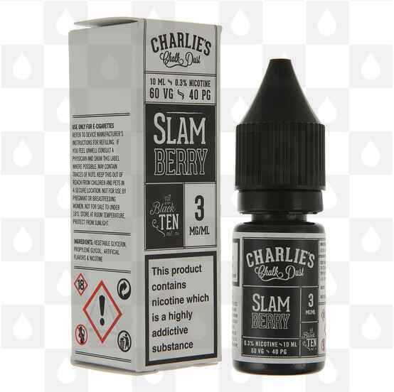 Slamberry by Charlies Chalk Dust E Liquid | 10ml Bottles, Nicotine Strength: 0mg, Size: 10ml (1x10ml)