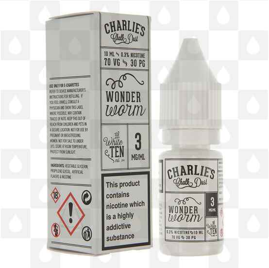 Wonder Worm by Charlies Chalk Dust E Liquid | 10ml Bottles, Nicotine Strength: 0mg, Size: 10ml (1x10ml)