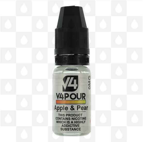 Apple & Pear by V4 V4POUR E Liquid | 10ml Bottles, Nicotine Strength: 0mg, Size: 10ml (1x10ml)