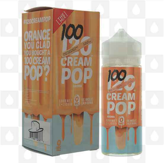 120 Cream Pop by Mad Hatter E Liquid - 50ml & 100ml Short Fill, Size: 50ml (60ml Bottle) 