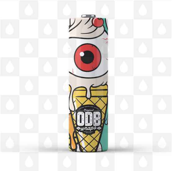 Eye Scream 18650 Battery Wraps by ODB Wraps
