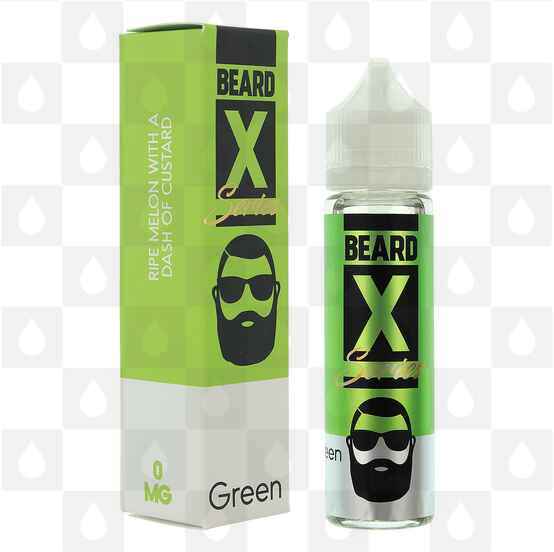 Green by Beard Colours E Liquid | X Series | 50ml Short Fill