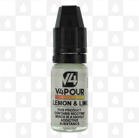 Lemon & Lime by V4 V4POUR E Liquid | 10ml Bottles, Nicotine Strength: 0mg, Size: 10ml (1x10ml)
