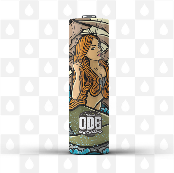 Mermaid Battery Wraps by ODB Wraps, Size: 18650