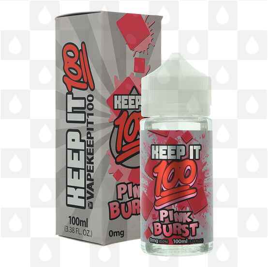 OG Pink by KEEP IT 100 E Liquid | 100ml Short Fill, Strength & Size: 0mg • 80ml (100ml Bottle)
