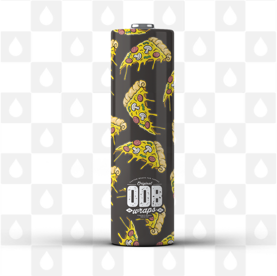 Pizza 18650 Battery Wraps by ODB Wraps