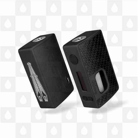 RSQ Squonk Mod 80w By Rig Mod and Hotcig, Selected Colour: Black 