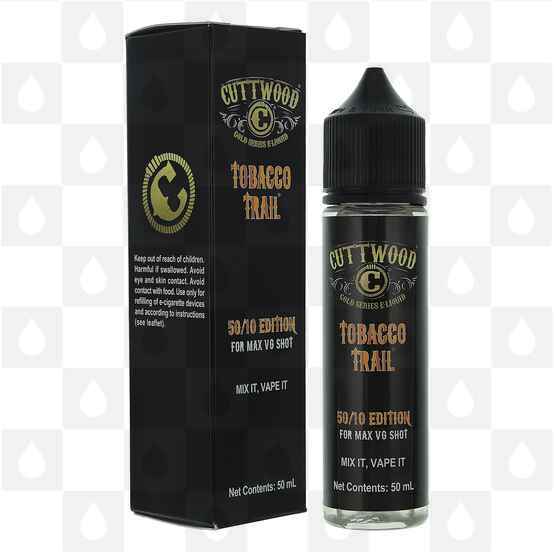 Tobacco Trail by Cuttwood E Liquid | 100ml & 150ml Short Fill, Strength & Size: 0mg • 50ml (60ml Bottle)