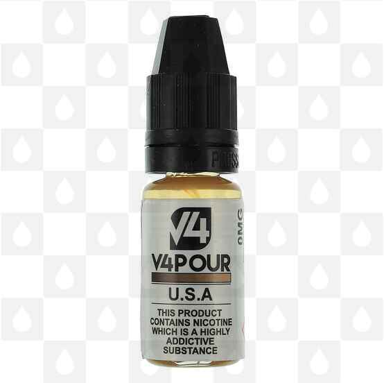 USA by V4 V4POUR E Liquid | 10ml Bottles, Nicotine Strength: 0mg, Size: 10ml (1x10ml)