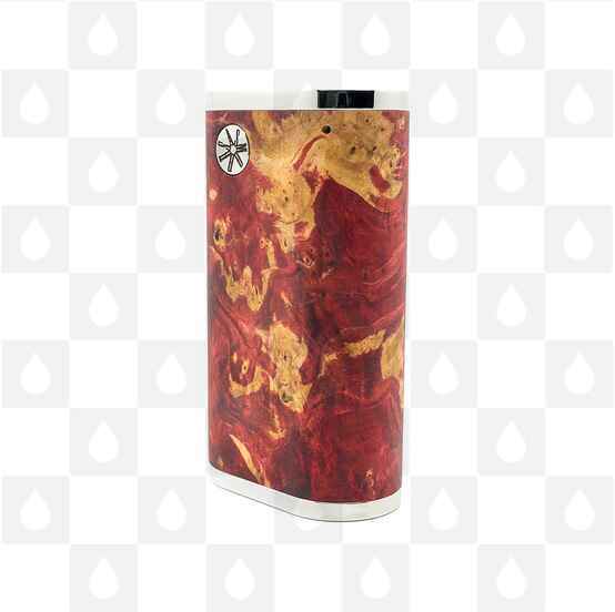Asmodus Pumper 18 Squonk Mod, Selected Colour: Red / Stainless Steel