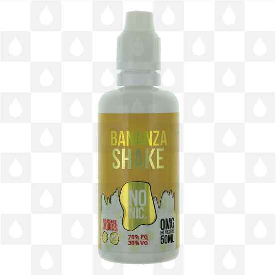 Bananza Shake - Milkshake E Liquid | 50ml & 80ml Short Fill, Size: 50ml (60ml Bottle) 