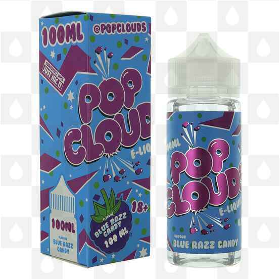 Blue Razz Candy by Pop Clouds E Liquid | 100ml Short Fill