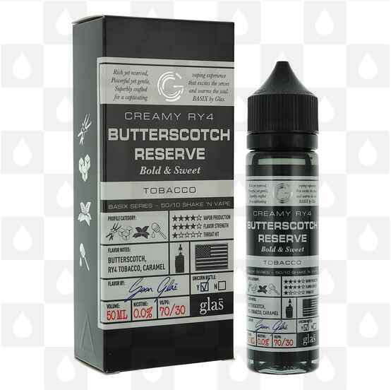 Butterscotch Reserve by Glas Basix E Liquid | 50ml Short Fill