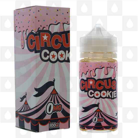 Pink & Whites Circus Cookie By Circus E Liquid | 100ml Short Fill