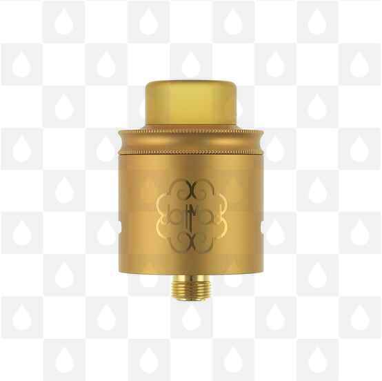 DotMod DotRDA 24mm - Ex-Display - Open Box - As New, Selected Colour: Gold (Gold Logo)