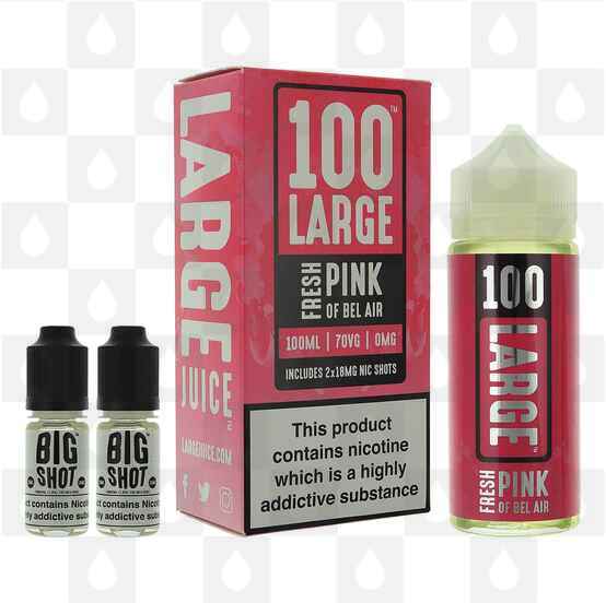 Fresh Pink of Bel Air by 100 Large E Liquid | 100ml Short Fill