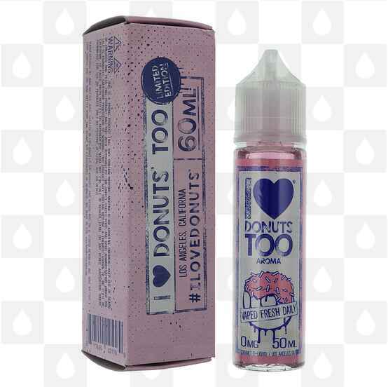 I Love Donuts Too by Mad Hatter E Liquid - 50ml Short Fill