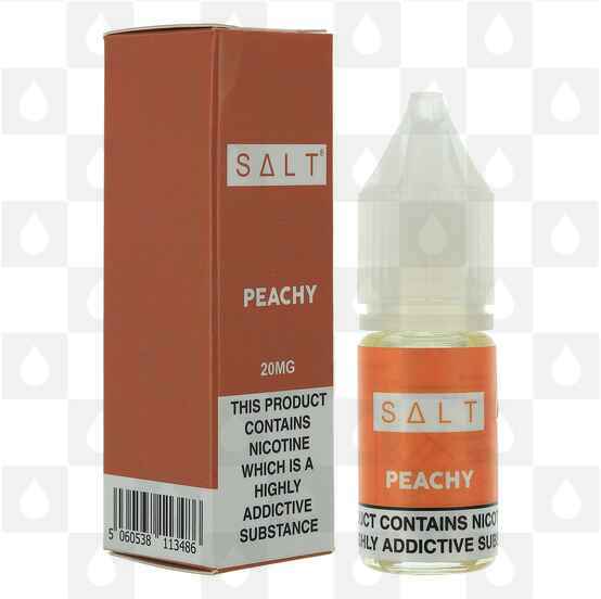 Peachy by Salt - Juice Sauz E Liquid | 10ml Bottles, Nicotine Strength: NS 10mg, Size: 10ml (1x10ml)