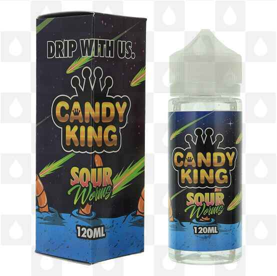 Sour Worms by Candy King E Liquid | 100ml Short Fill