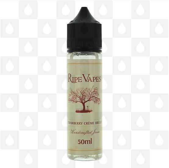 Strawberry Creme Brulee by Ripe Vapes E Liquid | 50ml Short Fill, Strength & Size: 0mg • 50ml (60ml Bottle) - Out Of Date