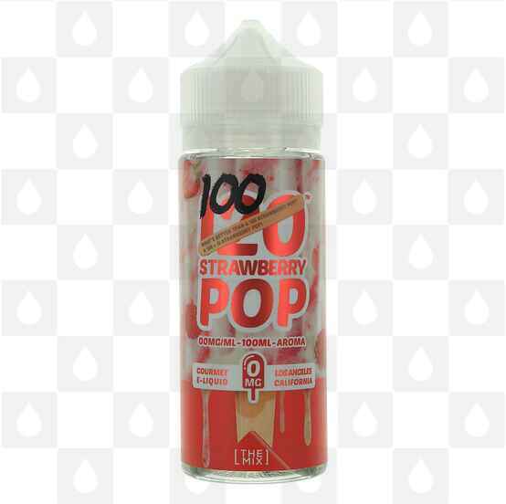 Strawberry Pop by Mad Hatter E Liquid - 50ml & 100ml Shortfill
