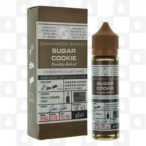 Sugar Cookie by Glas Basix E Liquid | 50ml Short Fill