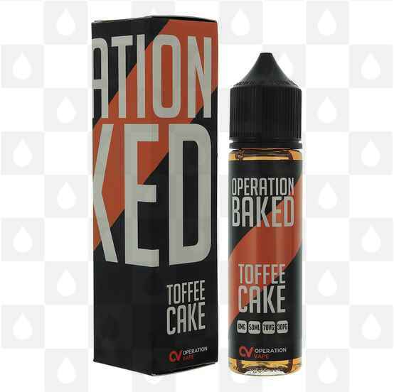 Toffee Cake by Operation Baked E Liquid | 50ml Short Fill