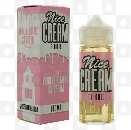 Vanilla Almond Ice Cream by Nice Cream E Liquid | 100ml Shortfill